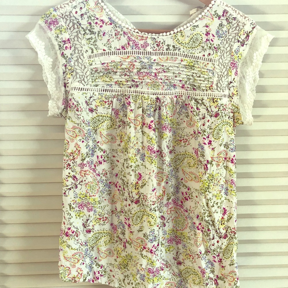 Floral Anthro top!
